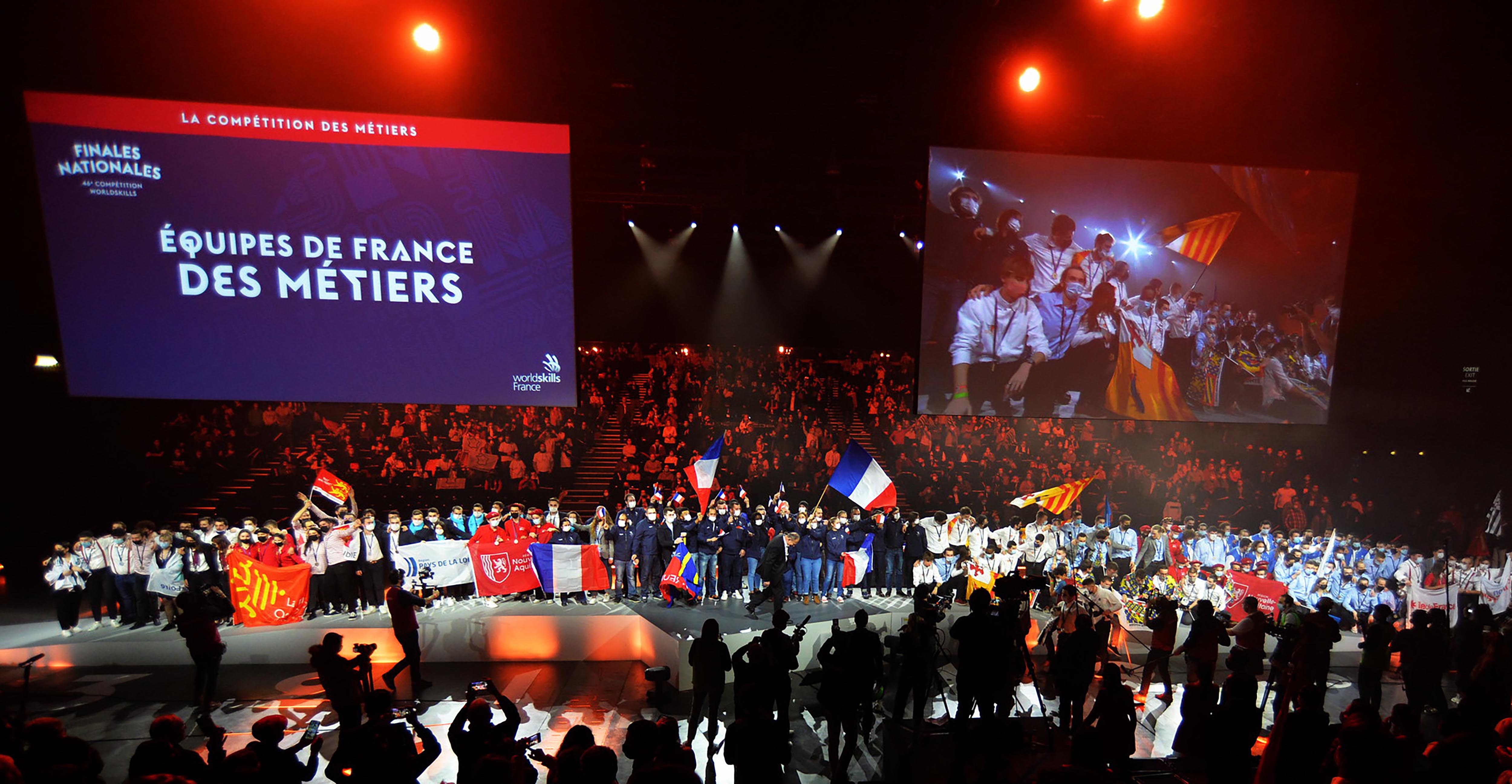 Finale de Worldskills 2022, la compétition des métiers